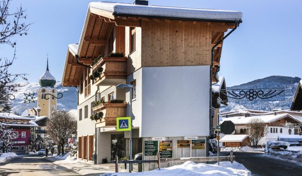 Westendorf centrum in de winter